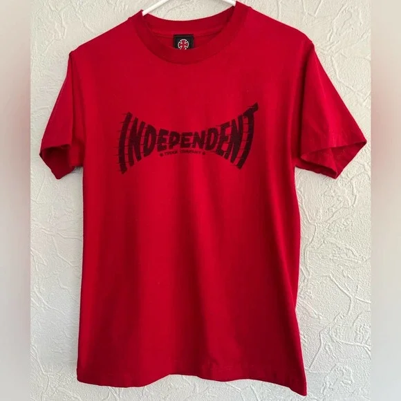 90s INDEPENDENT TRUCK COMPANY Tシャツ M 赤